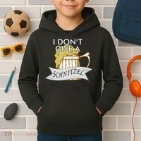 I Don't Give A Schnitzel Oktoberfest Beer Kids Hoodie thumb 2