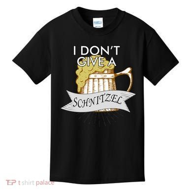 I Don't Give A Schnitzel Oktoberfest Beer Kids T-Shirt