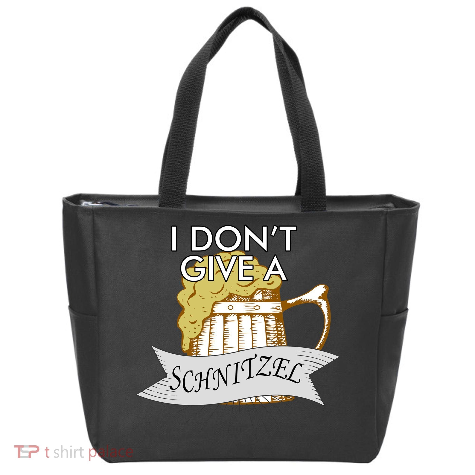 I Don't Give A Schnitzel Oktoberfest Beer Tote Bag