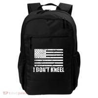 I Dont Kneel Distressed USA Flag Backpack thumb 0