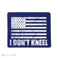 I Dont Kneel Distressed USA Flag Mousepad thumb 0