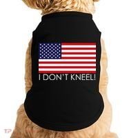 I Don't Kneel USA Flag Doggie Tank thumb 0
