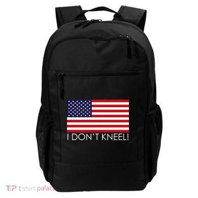 I Don't Kneel USA Flag Backpack