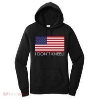 I Don't Kneel USA Flag Women's Hoodie thumb 0