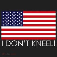 I Don't Kneel USA Flag Hat thumb 2
