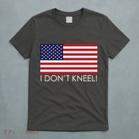 I Don't Kneel USA Flag T-Shirt thumb 5