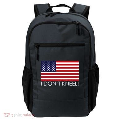 I Don't Kneel USA Flag Backpack