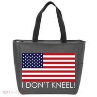 I Don't Kneel USA Flag Tote Bag thumb 0