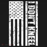 I Dont Kneel Vintage USA Flag T-Shirt thumb 7