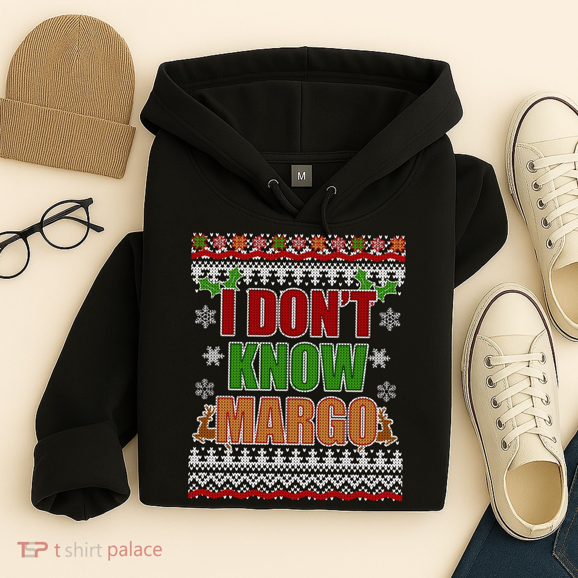 I Don't Know Margo Ugly Christmas Hoodie