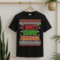 I Don't Know Margo Ugly Christmas T-Shirt thumb 2