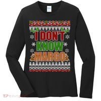I Don't Know Margo Ugly Christmas Women's Long Sleeve Shirt thumb 0