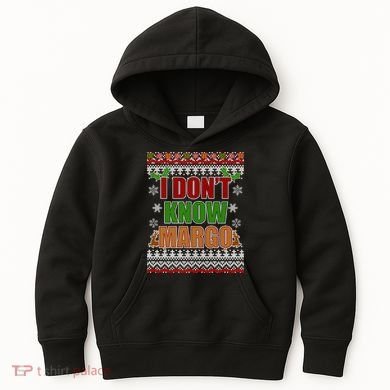 I Don't Know Margo Ugly Christmas Kids Hoodie