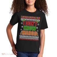 I Don't Know Margo Ugly Christmas Kids T-Shirt thumb 2
