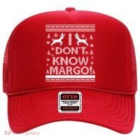 I Don't Know Margo Ugly Christmas Sweater Funny Hat thumb 0