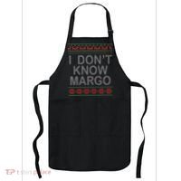 I Don't Know Margo Ugly Matching Christmas Apron thumb 0
