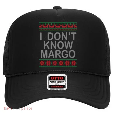 I Don't Know Margo Ugly Matching Christmas Hat