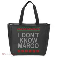 I Don't Know Margo Ugly Matching Christmas Tote Bag thumb 0