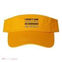 I Don't Like Mornings Or People Visor thumb 0