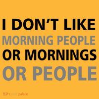 I Don't Like Mornings Or People Kids Long Sleeve Shirt thumb 2