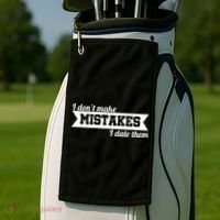 I Don't Make Mistakes I Date Them Golf Towel thumb 2