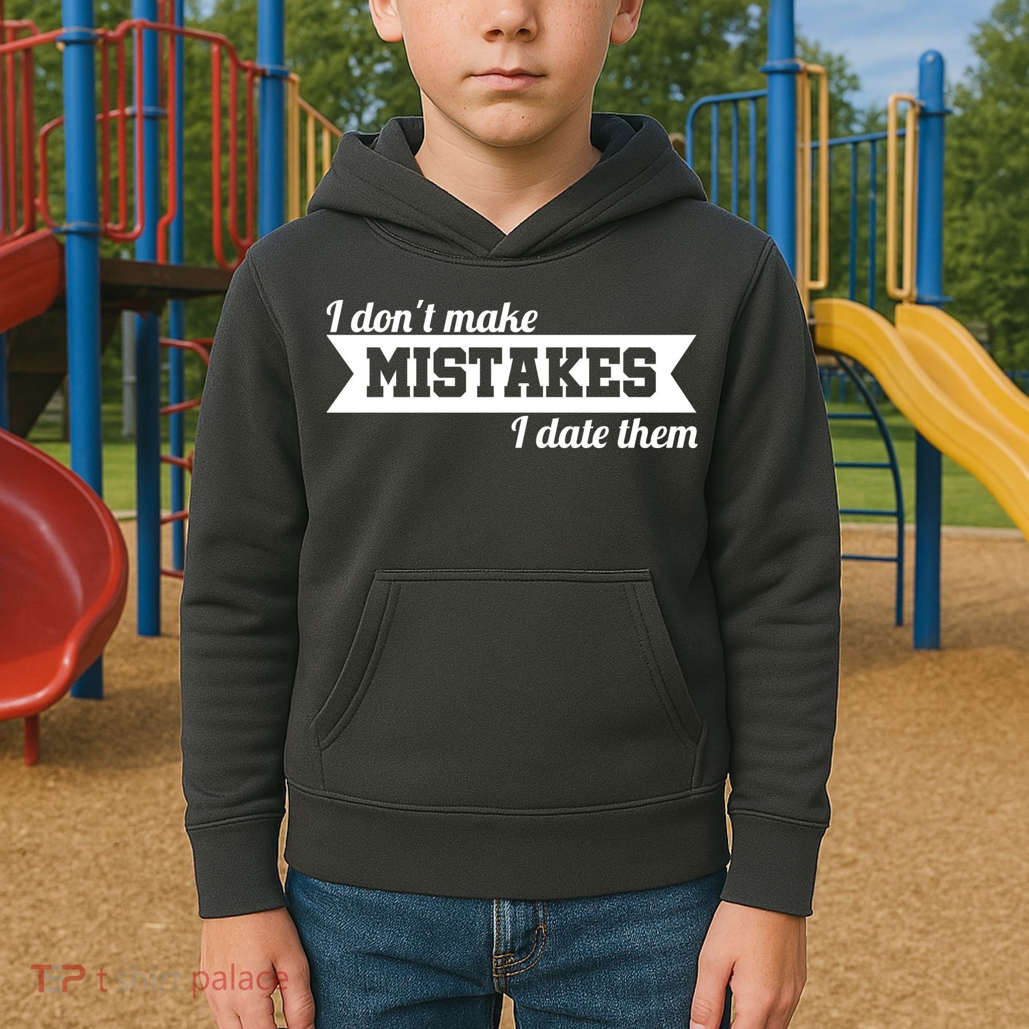 I Don't Make Mistakes I Date Them Kids Hoodie