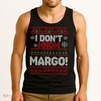 I Don't Margo Funny Christmas Tank Top thumb 3