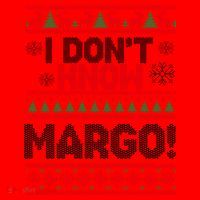 I Don't Margo Funny Christmas Santa Hat thumb 1