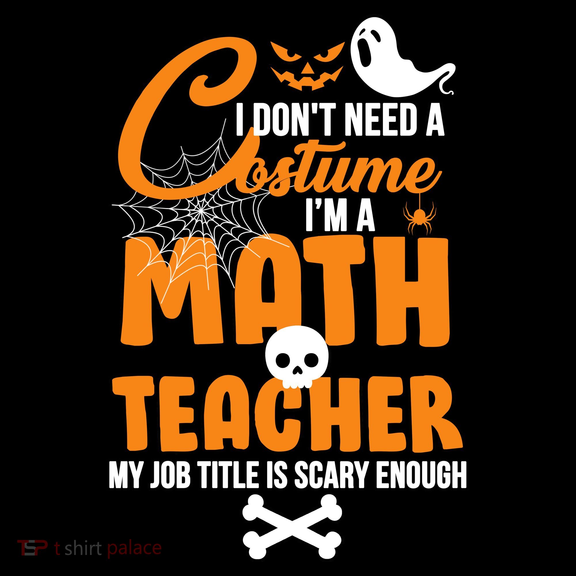 I Don't Need A Costume I'm A Math Teacher Women's Hoodie