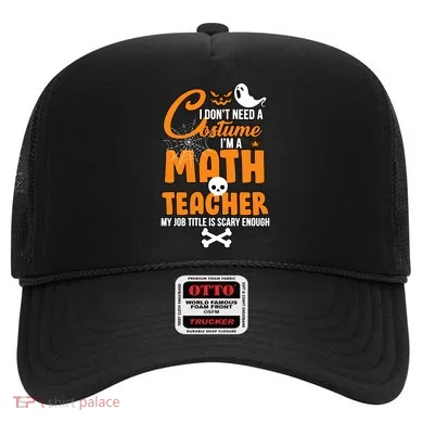 I Don't Need A Costume I'm A Math Teacher Hat