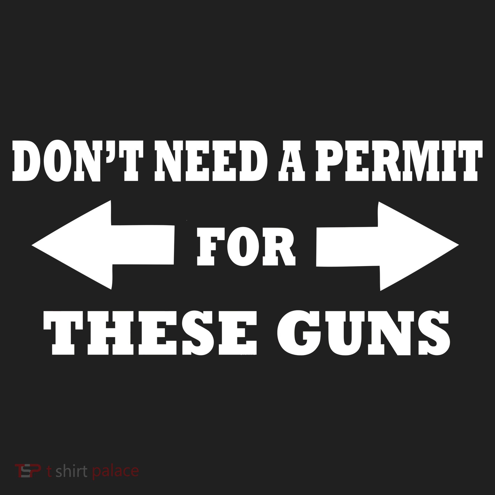 I don't Need A Permit For These Guns Hat