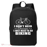 I Don't Need Therapy I Just Need To Go Biking Modern Backpack thumb 0