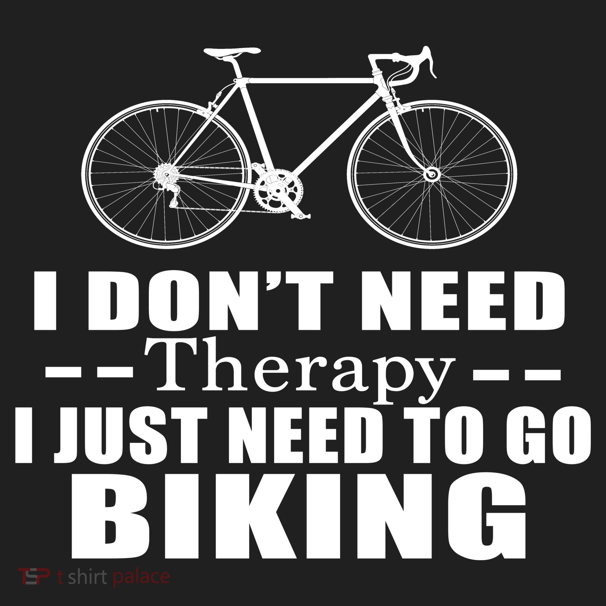 I Don't Need Therapy I Just Need To Go Biking Modern Backpack