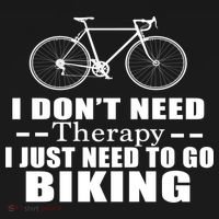I Don't Need Therapy I Just Need To Go Biking 16 in Basic Backpack thumb 2