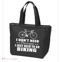 I Don't Need Therapy I Just Need To Go Biking Tote Bag thumb 3
