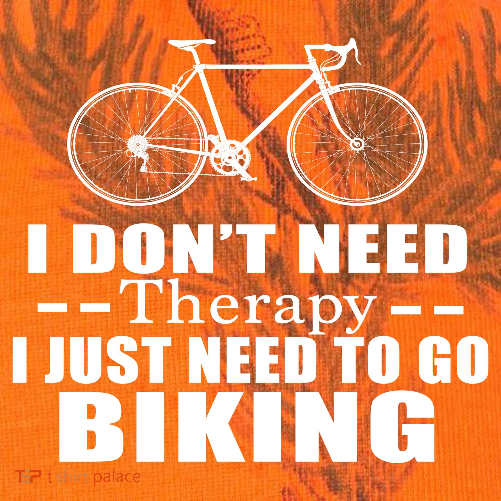 I Don't Need Therapy I Just Need To Go Biking Kati Licensed 12" Camo Cuffed Beanie