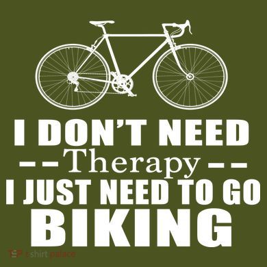 I Don't Need Therapy I Just Need To Go Biking Backpack