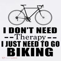 I Don't Need Therapy I Just Need To Go Biking Comfort Colors Garment-Dyed Hooded Sweatshirt thumb 2