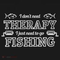 I Don't Need Therapy I Just Need To Go Fishing Women's Hoodie thumb 2