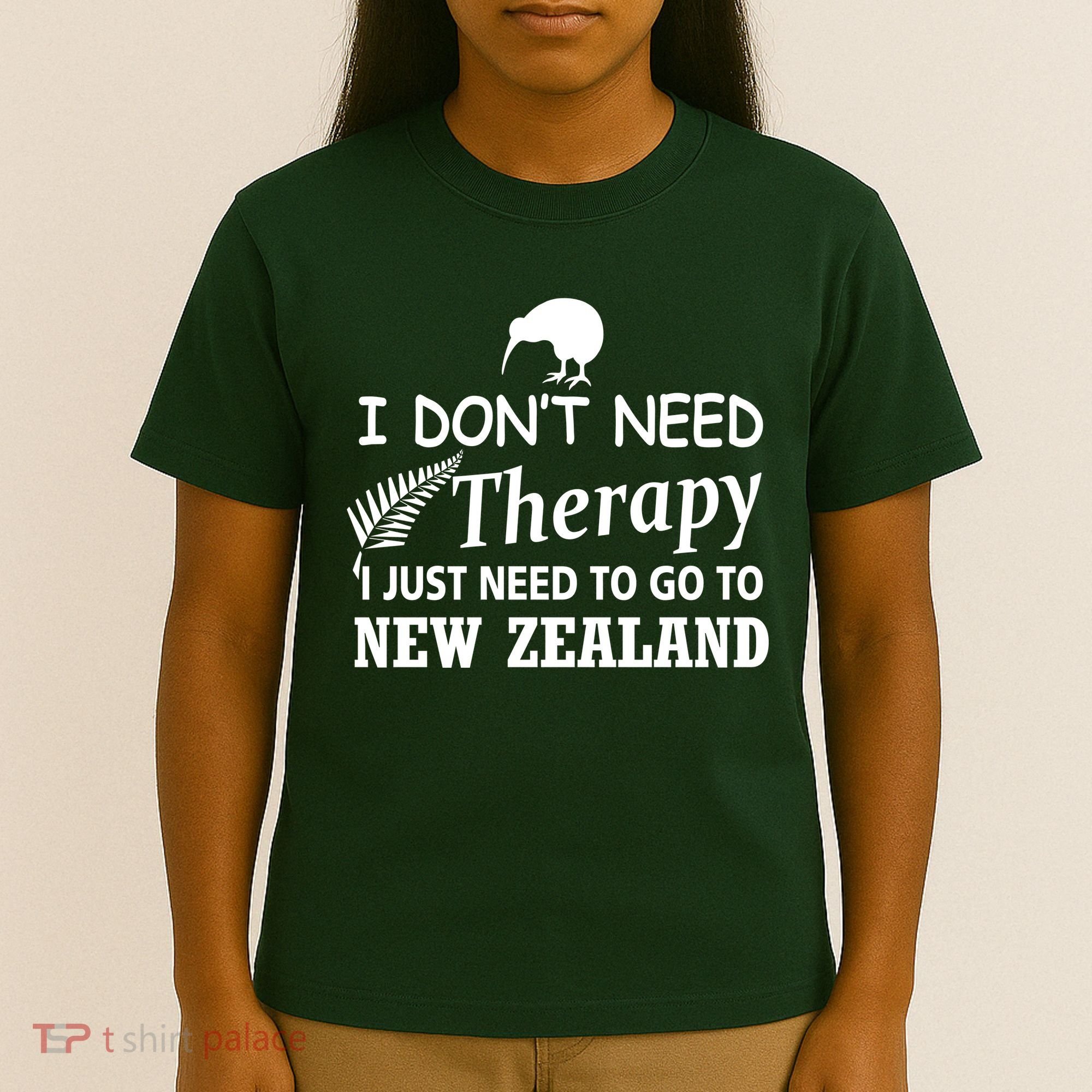 I Don't Need Therapy I Just Need To Go To New Zealand T-Shirt