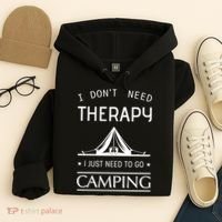 I Don't Need Therapy Just Need To Go Camping Hoodie thumb 4