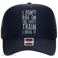I Don't Ride on the Crazy Train I Drive It Hat thumb 0
