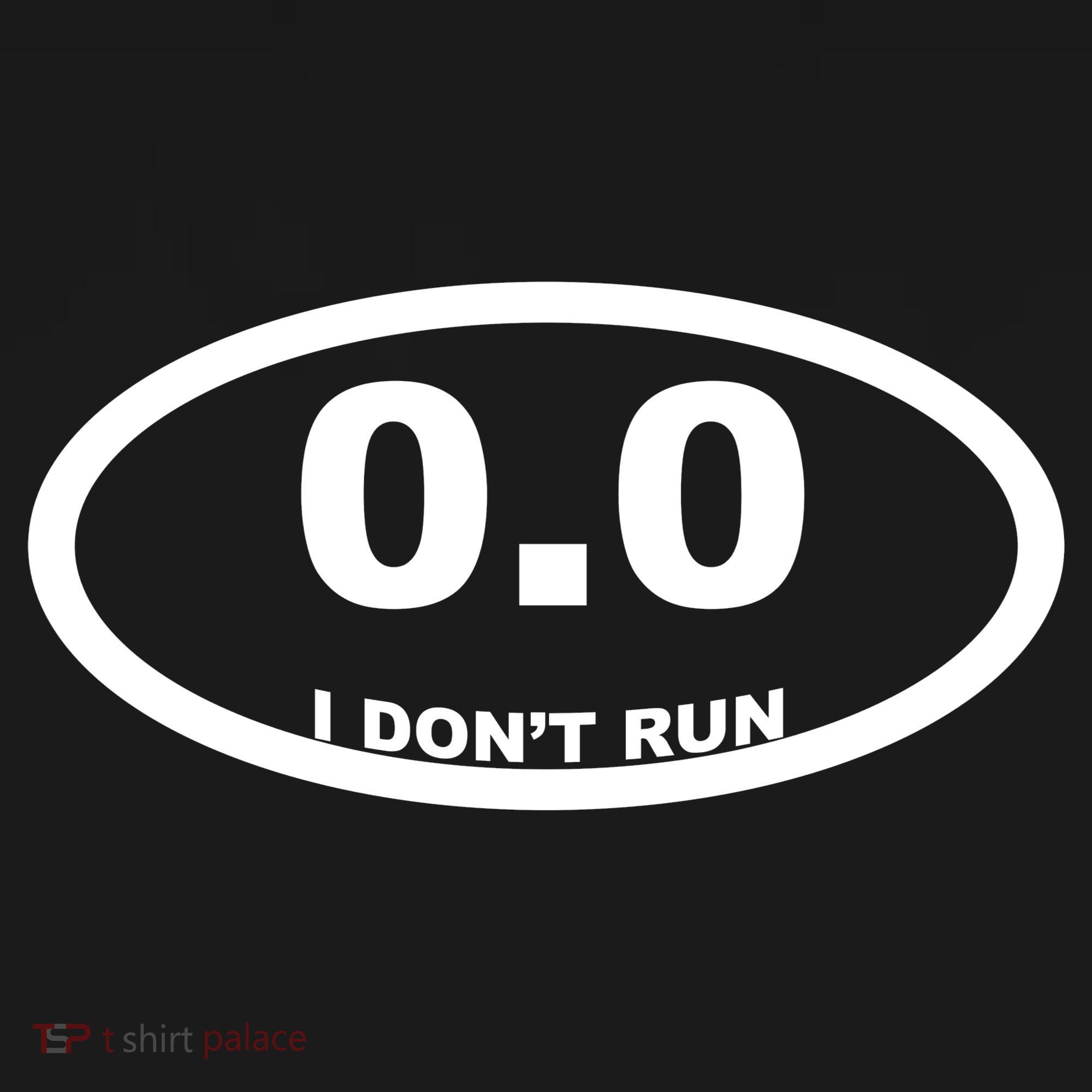 I Don't Run Hoodie