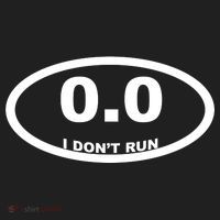 I Don't Run Golf Towel thumb 3