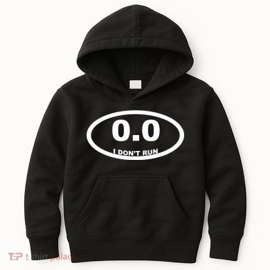 I Don't Run Kids Hoodie