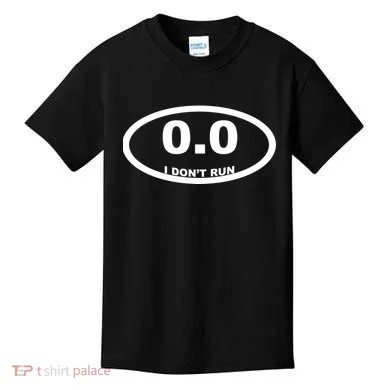 I Don't Run Kids T-Shirt