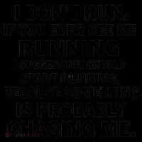 I Don't Run Someone Is Chasing Me Coffee Mug thumb 5
