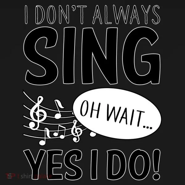 I Don't Sing Oh Wait Yes I Do Apron