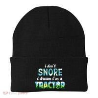 I Don't Snore I Dream I'm A Tractor Beanie thumb 0