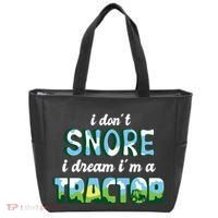 I Don't Snore I Dream I'm A Tractor Tote Bag thumb 0
